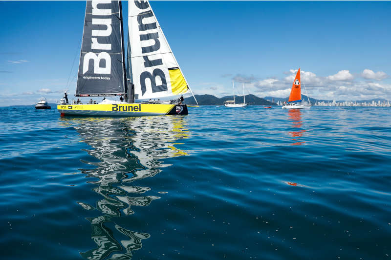 Team Brunel hold on to win toughest stage of Volvo Ocean Race