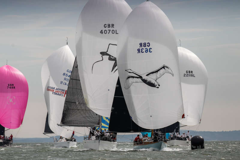RORC - Light winds, strong tides and shouting on day one of the IRC Nationals