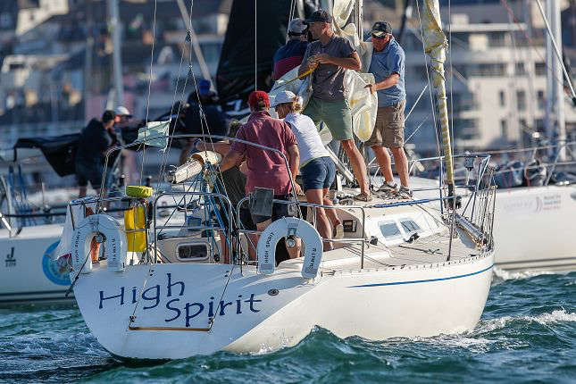 High Potential wins 2018 Round the Island Race Gold Roman Bowl