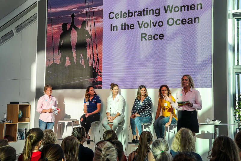 Celebrating inspirational female Volvo Ocean Race sailors on International Women's Day