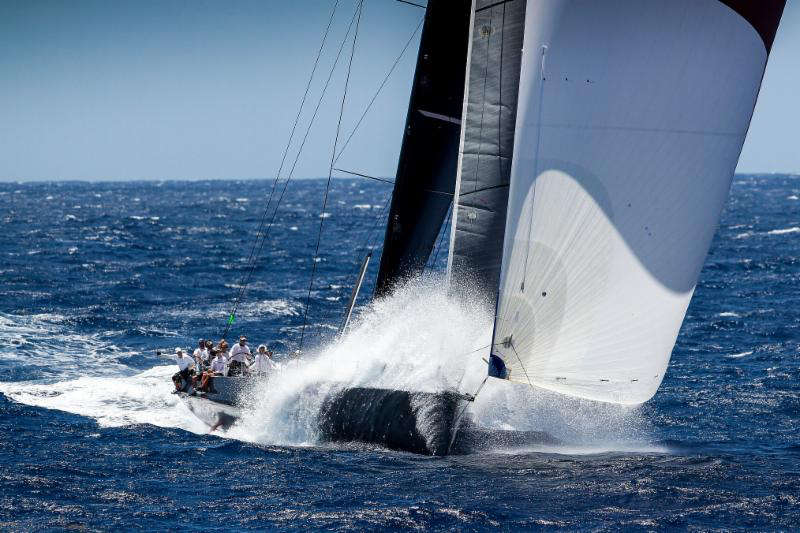 Antigua Bermuda Race - Warrior on Final Approach to Bermuda