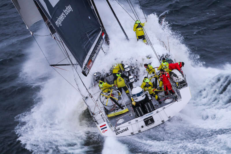 Volvo Ocean Race - Team Brunel win Leg 10 over MAPFRE