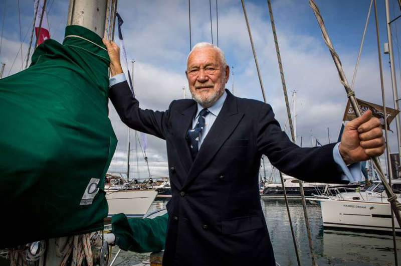 TheYachtMarket.com Southampton Boat Show celebrated its 50th anniversary in style with sailing legend Sir Robin Knox-Johnston