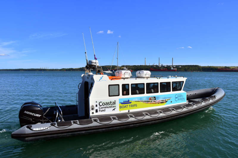 Discover Coast and Cleddau boat trips launched at Milford Waterfront