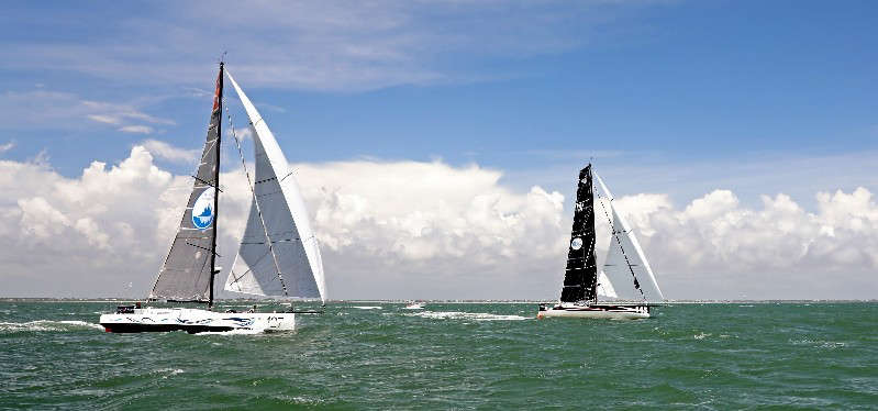 Atlantic Cup teams approaching Cape Hatteras as they race for New York City