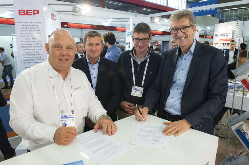 Oyster Yachts and Mastervolt sign 3-year supplier contract