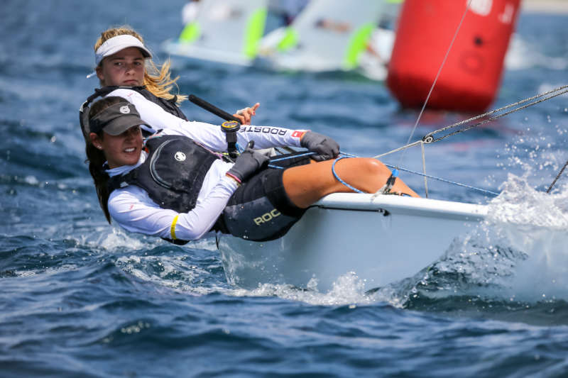 RS Worlds day 1 - upwind 3
