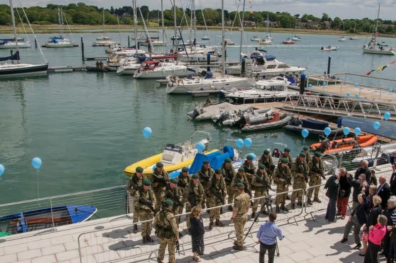 Royal Marines capture 'Quay' area as Sam's Ramp receives a fitting dedication