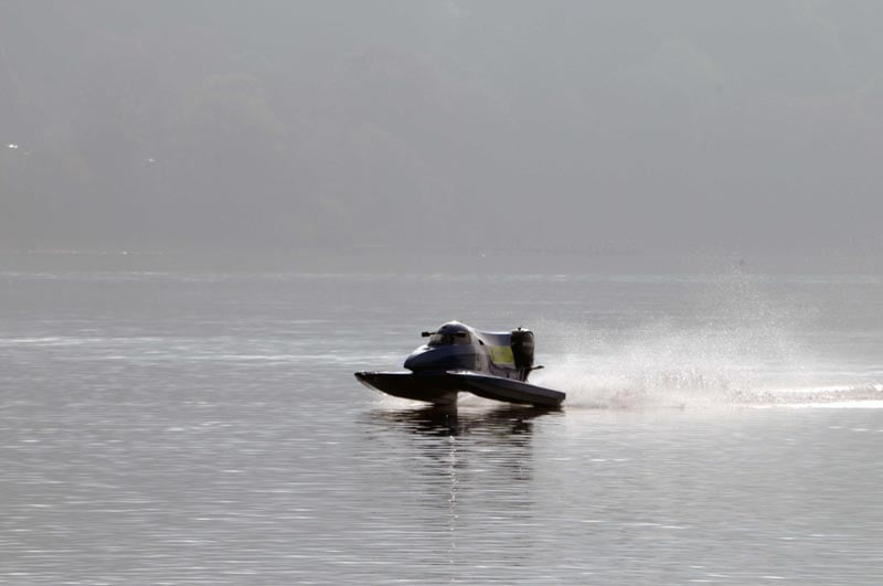 Maidstone Powerboat Racer makes his mark at Coniston Records Week