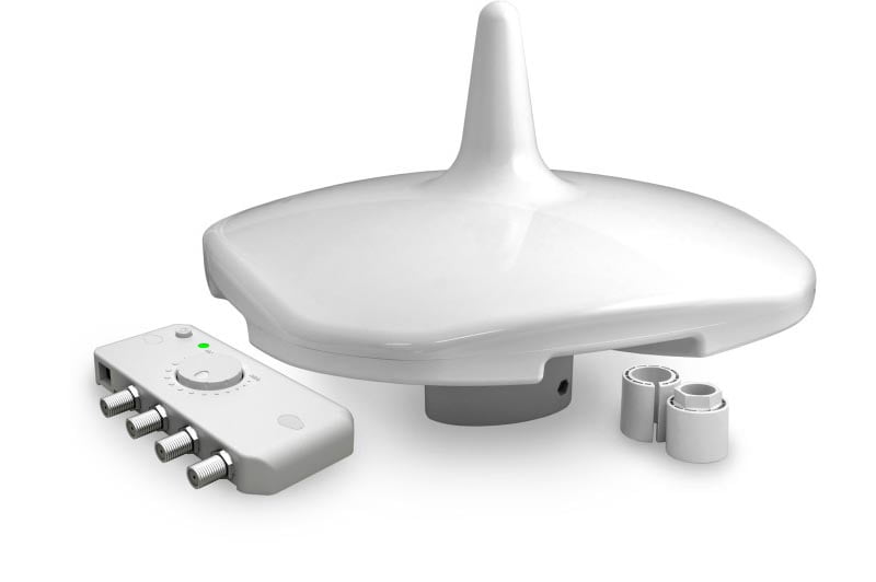 Enjoy HD TV afloat with the new Digital Yacht DTV100 Antenna