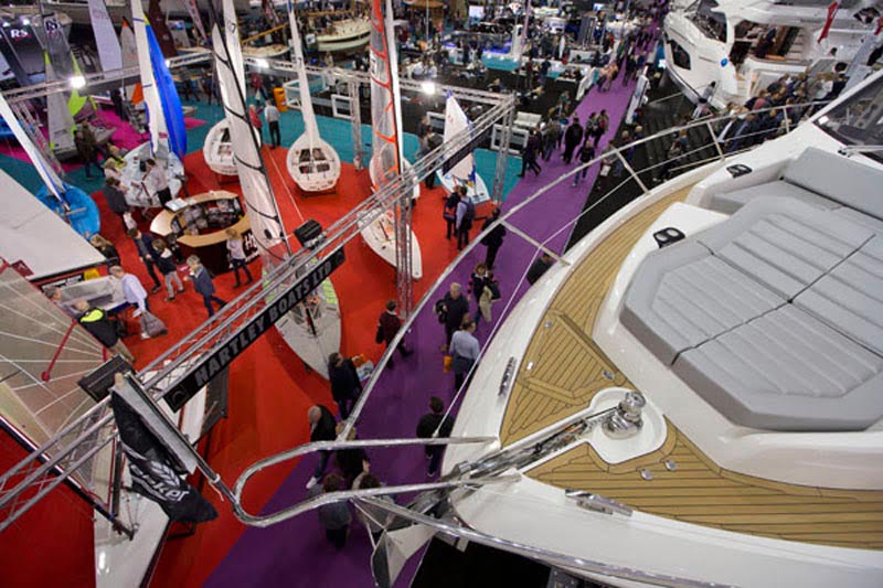 Crowds flock to the London Boat Show