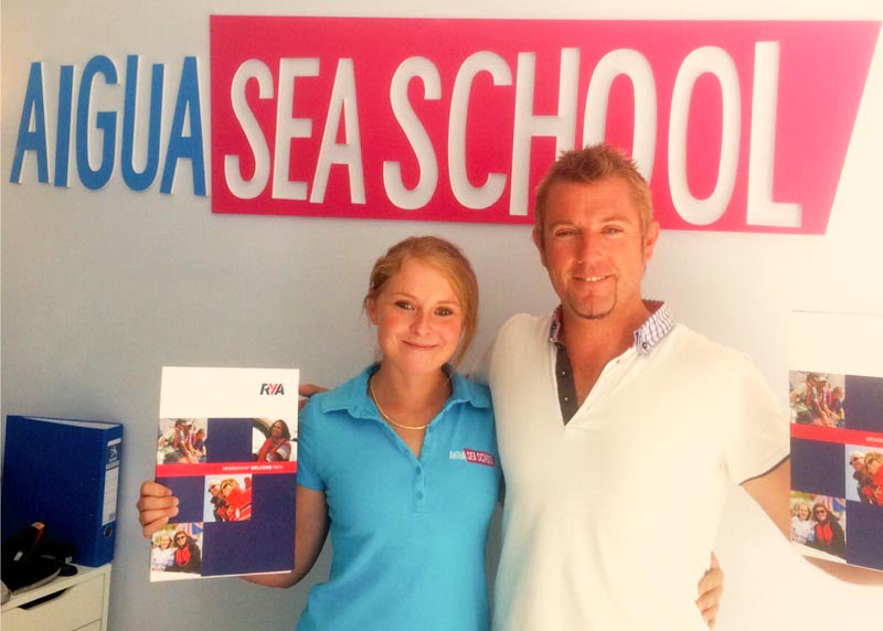Aigua Sea School claim winners prizes in RYA Joining Point Competition