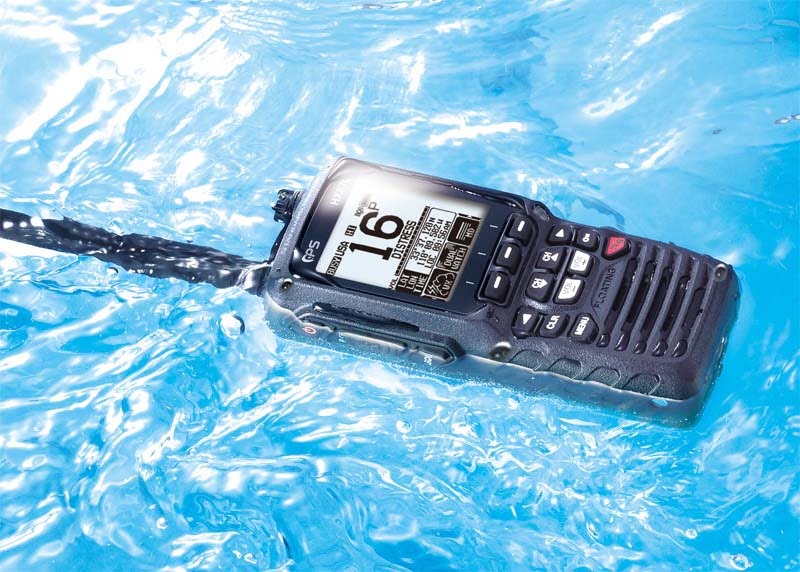 Standard Horizon's new HX870E handheld DSC VHF with route navigation