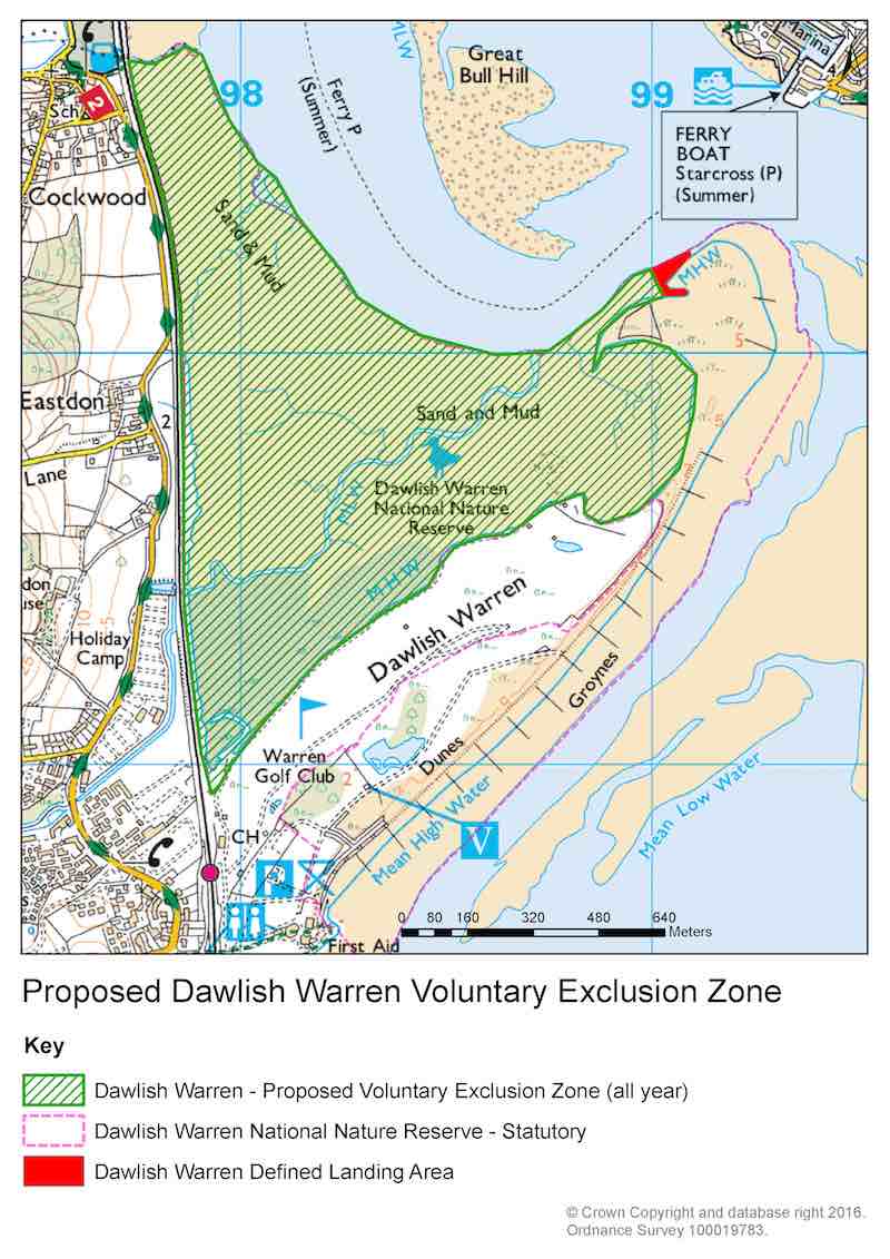Exe estuary users invited to share views on new voluntary exclusion zones