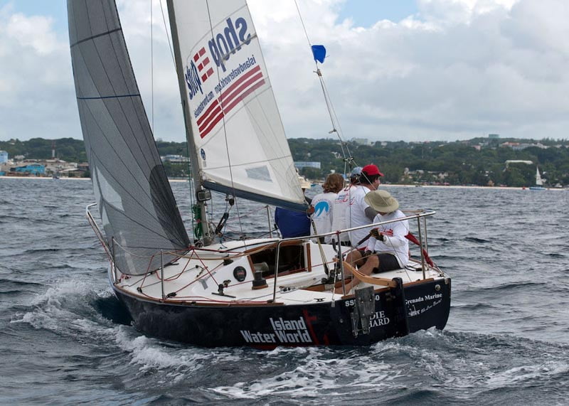 80th Mount Gay Round Barbados Series 2 Restaurants Race - Classic Bajan conditions make for exhilarating racing on day 2