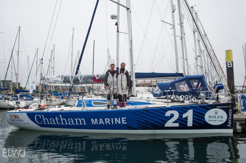 Class honours for Sam Matson and Gonzalo Infante on Chatham Marine © EWLJ Photography