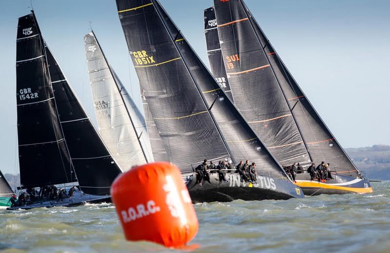 FAST40+s made their race debut at the RORC Easter Challenge @RORC/PaulWyeth/pwpictures