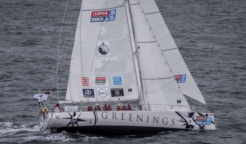 Stage 2 winner Greenings has covered the most nautical miles in a 24-hour period