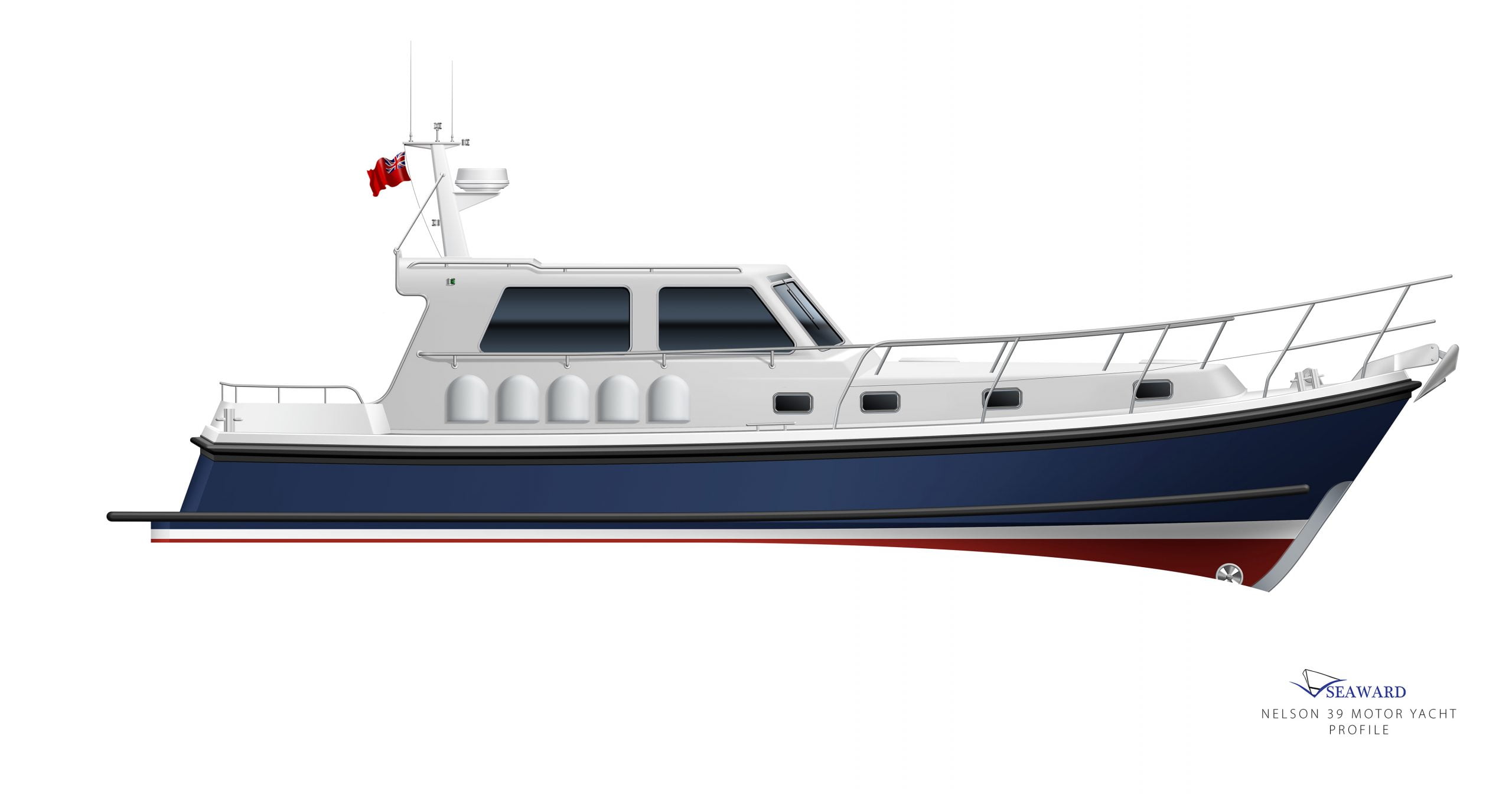 Mike Burnham leads research  and development for two new Nelson motor yacht models