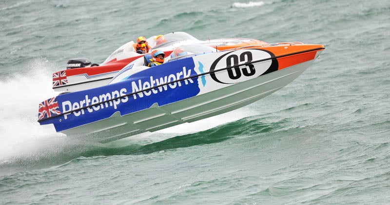 Pertemps and Scarborough Borough Council crowned winners of the inagural RYA powerboat racing industry partner awards