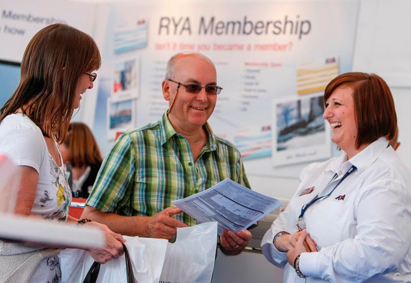 Share the benefits of RYA Membership with your friends and family