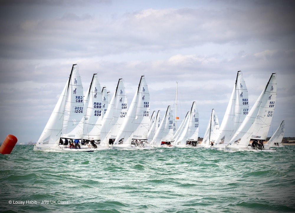 Back to racing for the J/70 UK Class