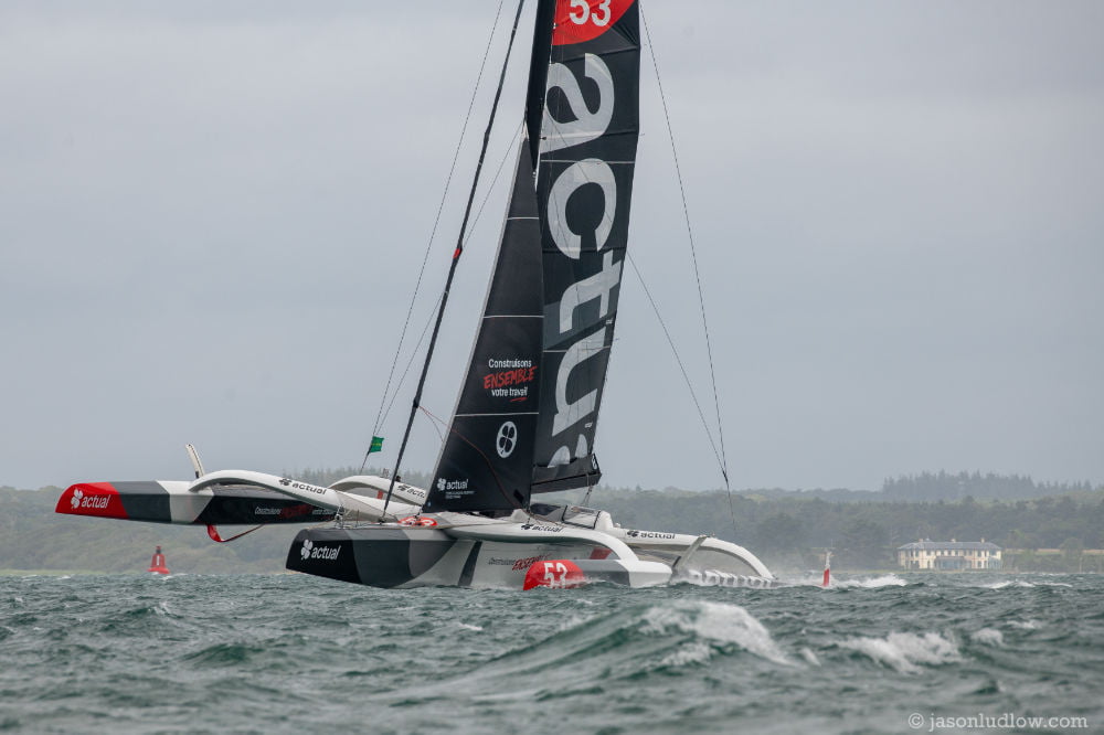 Lumpy Solent takes its toll as 49th Rolex Fastnet Race sets sail